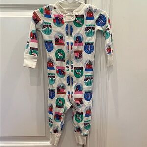 Hanna Andersson Multicolor Festive Kids Footie Size 12-18 Months